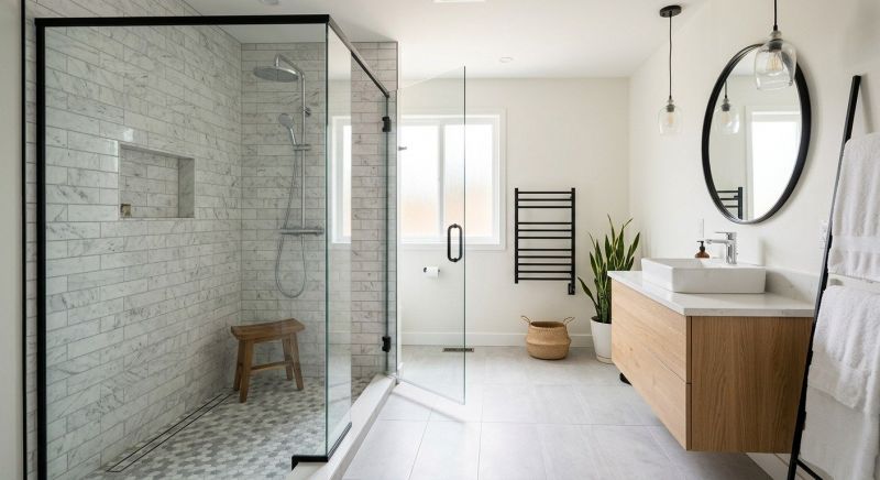 Tub To Shower Conversion in Fulton County, GA